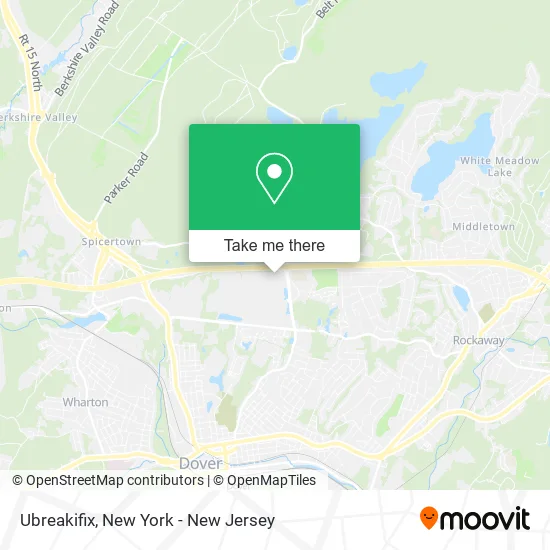 Ubreakifix map