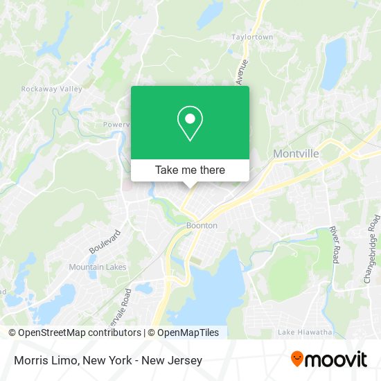 Morris Limo map