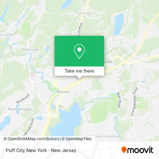 Puff City map