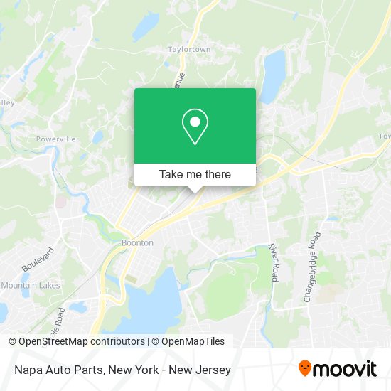 Napa Auto Parts map