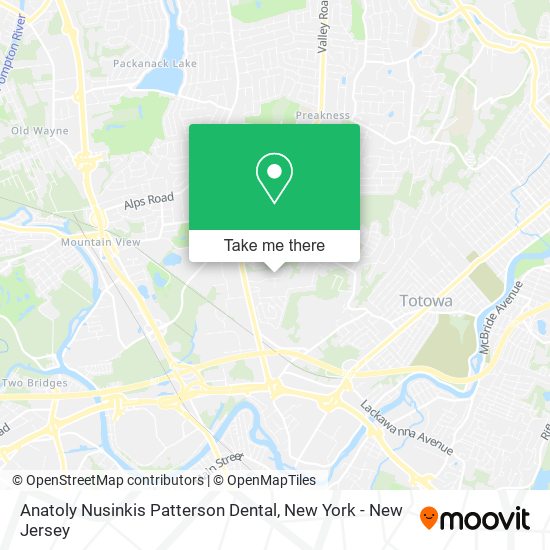 Mapa de Anatoly Nusinkis Patterson Dental