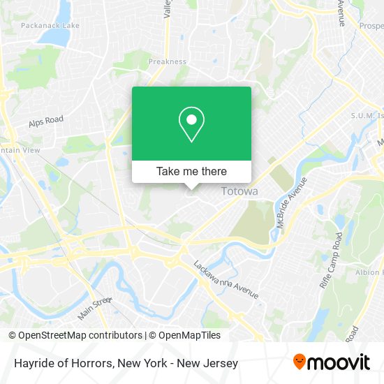 Mapa de Hayride of Horrors