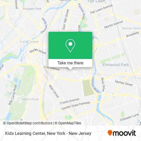 Mapa de Kids Learning Center