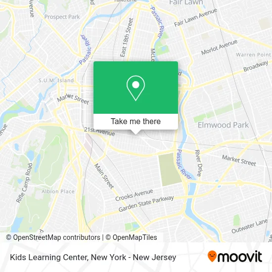 Kids Learning Center map
