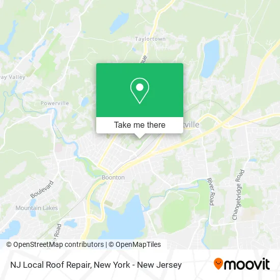 NJ Local Roof Repair map