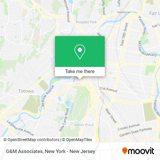 G&M Associates map