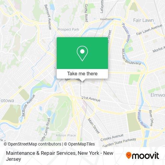 Maintenance & Repair Services map