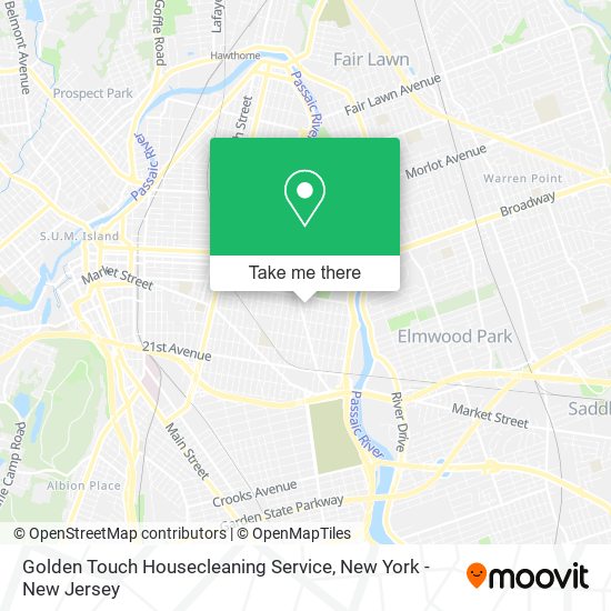 Mapa de Golden Touch Housecleaning Service
