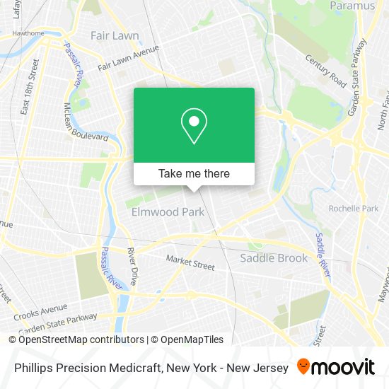 Mapa de Phillips Precision Medicraft