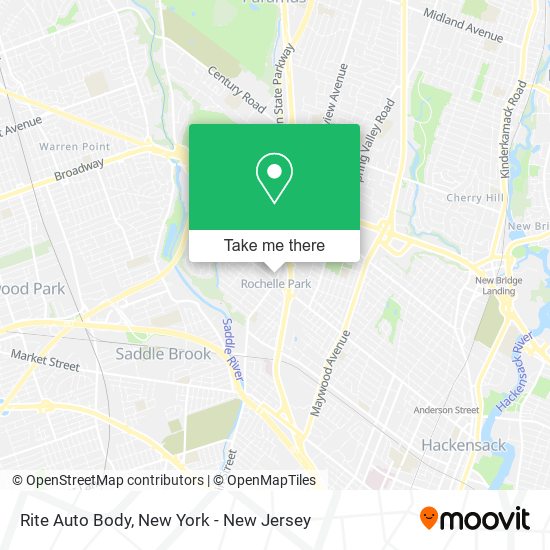 Rite Auto Body map