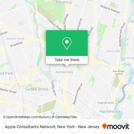 Mapa de Apple Consultants Network