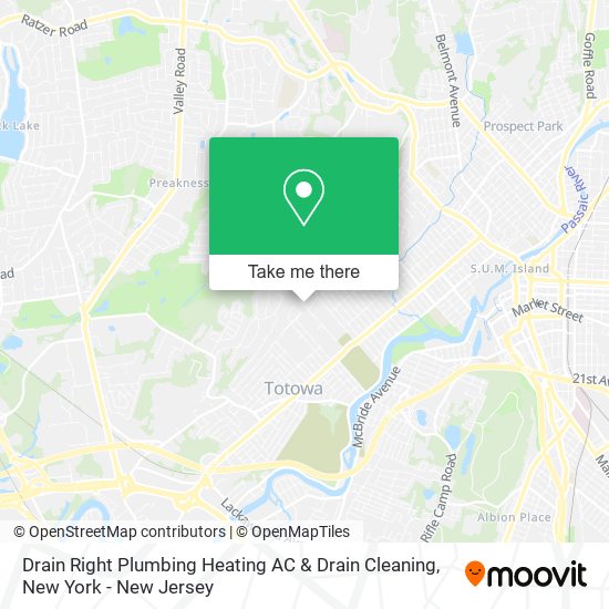 Drain Right Plumbing Heating AC & Drain Cleaning map