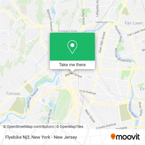 Mapa de Flyebike Nj3