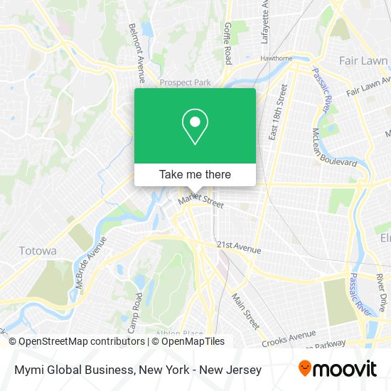 Mymi Global Business map