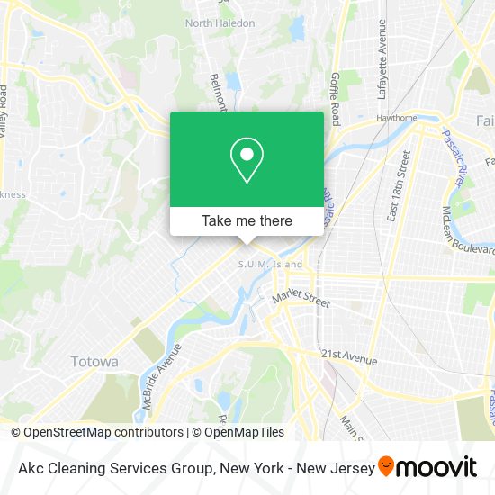 Mapa de Akc Cleaning Services Group
