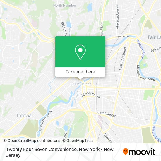 Twenty Four Seven Convenience map