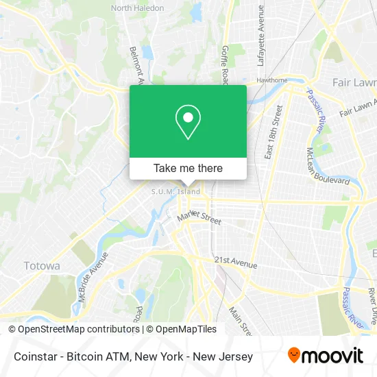 Coinstar - Bitcoin ATM map