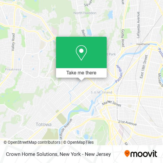 Crown Home Solutions map