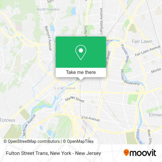 Fulton Street Trans map