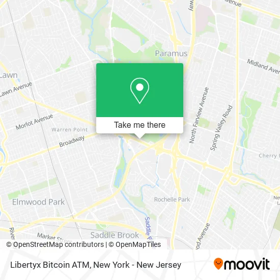 Libertyx Bitcoin ATM map