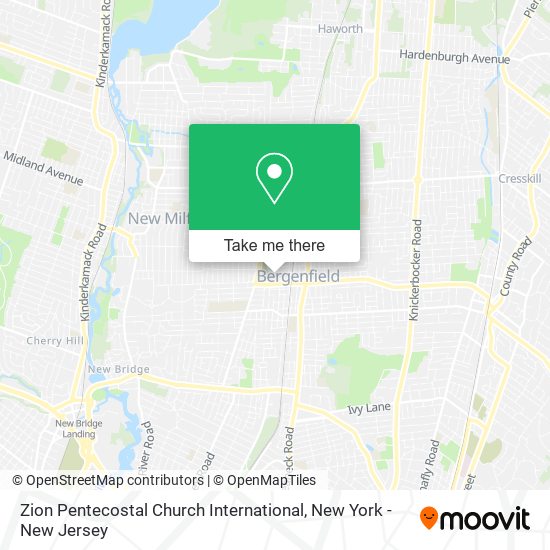 Zion Pentecostal Church International map