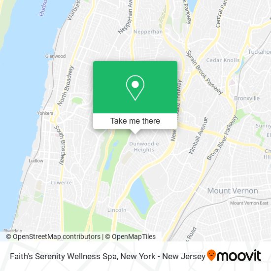 Faith's Serenity Wellness Spa map