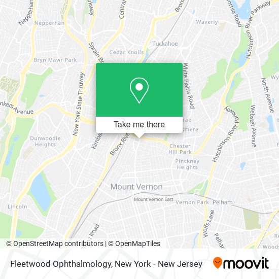 Fleetwood Ophthalmology map