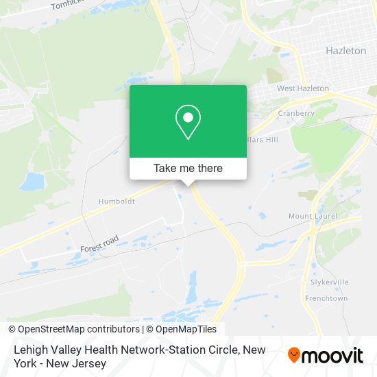Lehigh Valley Health Network-Station Circle map