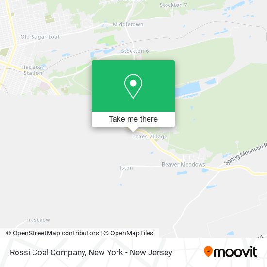 Mapa de Rossi Coal Company
