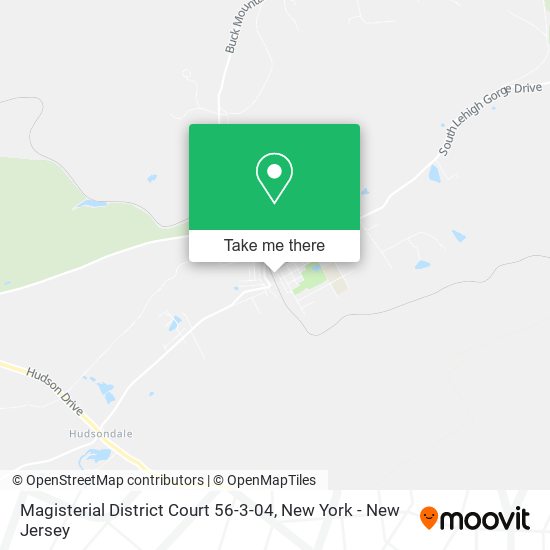 Magisterial District Court 56-3-04 map