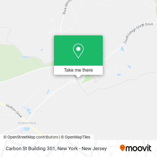 Mapa de Carbon St Building 301