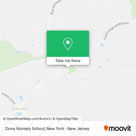 Mapa de Zions Nursery School