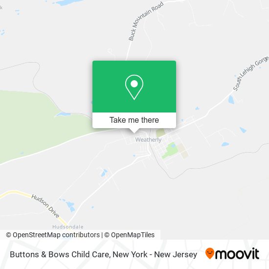 Mapa de Buttons & Bows Child Care