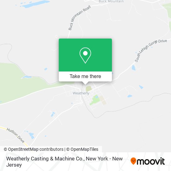 Weatherly Casting & Machine Co. map