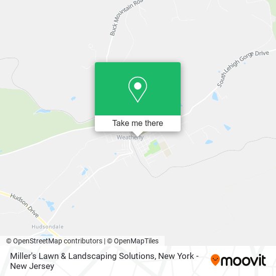 Mapa de Miller's Lawn & Landscaping Solutions