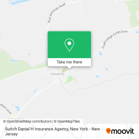 Suitch Daniel H Insurance Agency map