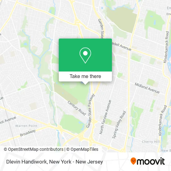 Dlevin Handiwork map