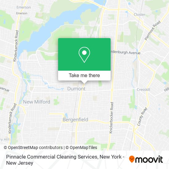 Pinnacle Commercial Cleaning Services map