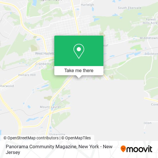 Panorama Community Magazine map