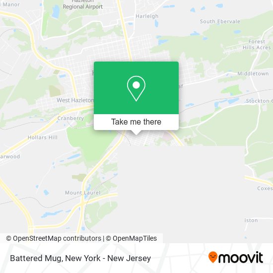 Mapa de Battered Mug