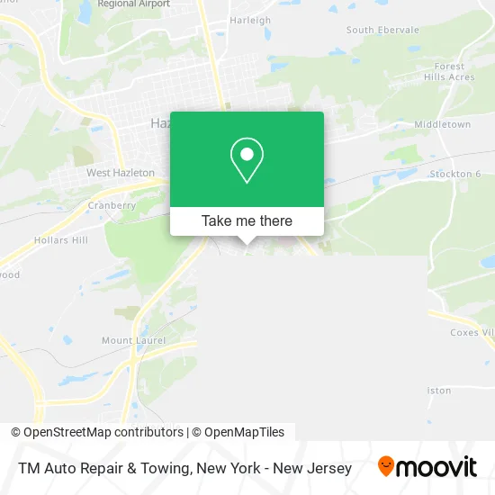 TM Auto Repair & Towing map