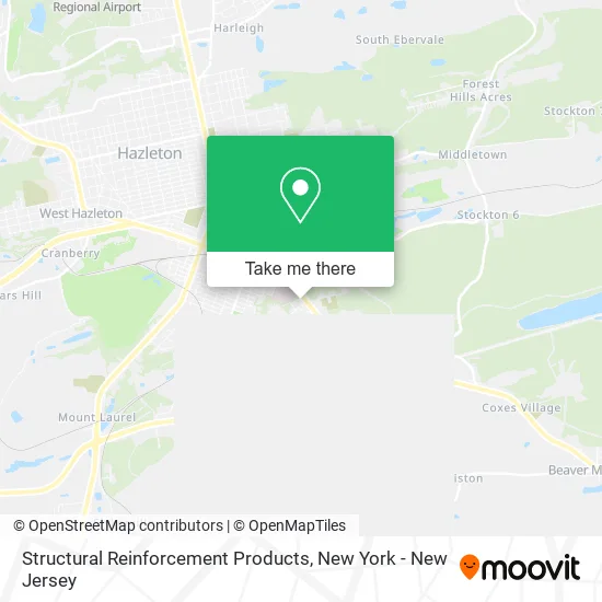 Structural Reinforcement Products map