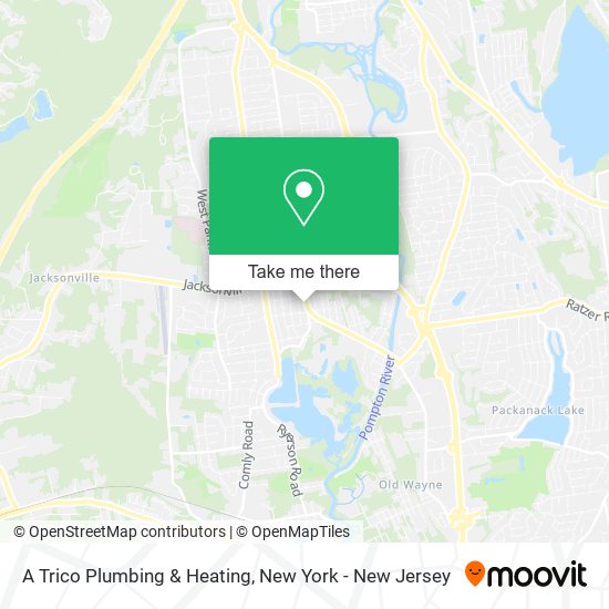 A Trico Plumbing & Heating map