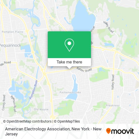 American Electrology Association map