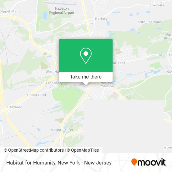 Mapa de Habitat for Humanity