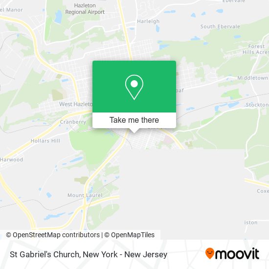 Mapa de St Gabriel's Church