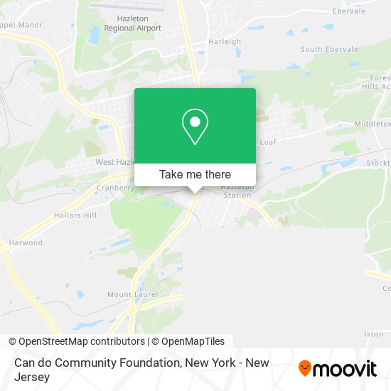 Can do Community Foundation map