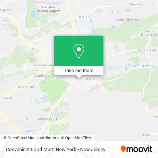 Mapa de Convenient Food Mart