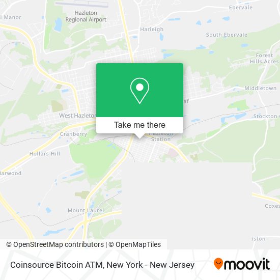 Coinsource Bitcoin ATM map