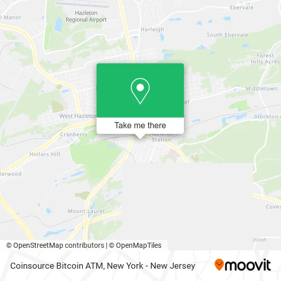 Coinsource Bitcoin ATM map
